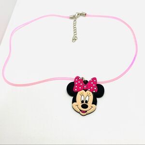 Minnie Mouse Soft PVC Silicone Kid’s Necklace (W1)